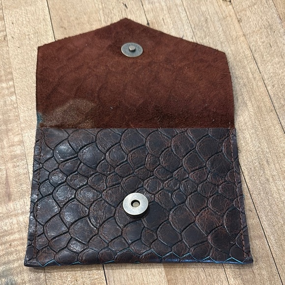 Brown Leather Wallet - Picture 3 of 4